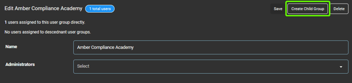 Create Sub Team Departments