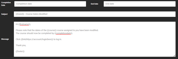 Message Details_Edit Dates