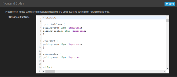 CSS Editor